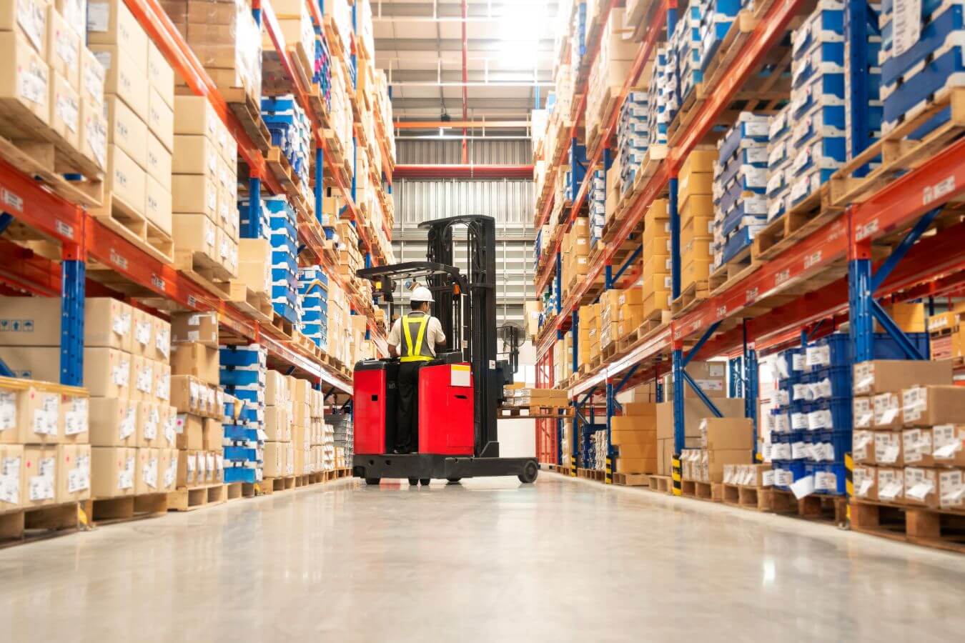 Inventory receiving at Simple Global fulfillment warehouse