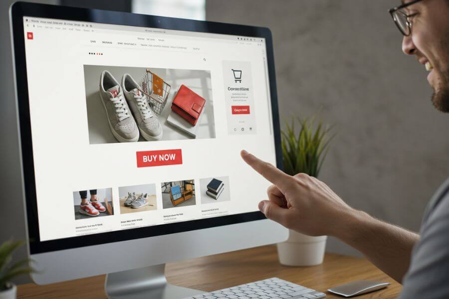 sales conversion rate ecommerce simple global