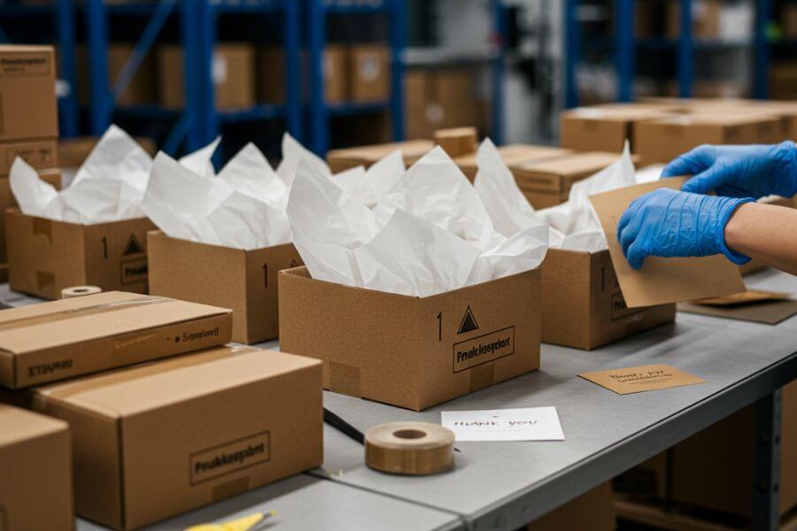 do they offer custom packaging and branding simple global