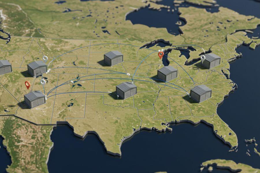 where are their fulfillment centers located simple global