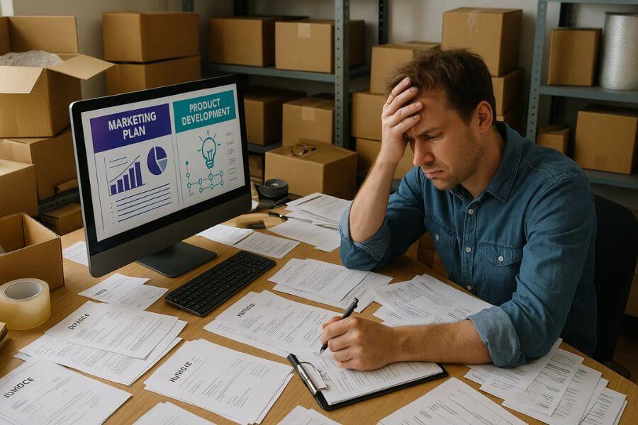 your focus is shifting away from core business functions simple global