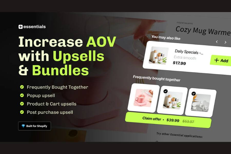 essential upsell and cross sell top 12 popular marketing and conversion shopify apps for merchants in 2025 simple global