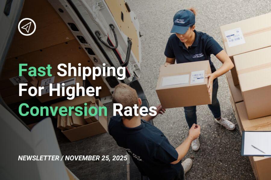 how fast shipping impacts ecommerce conversion rates simple global
