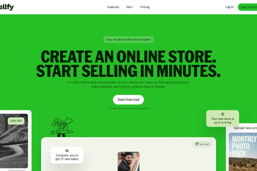 sellfy top 10 ecommerce platforms for small businesses in 2025 simple global