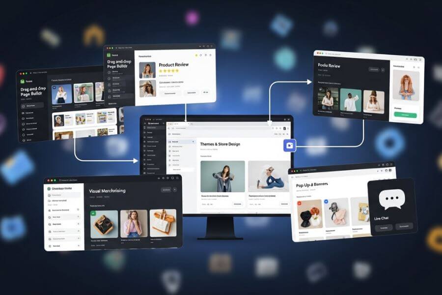 top 12 popular store design shopify apps for merchants in 2025 simple global