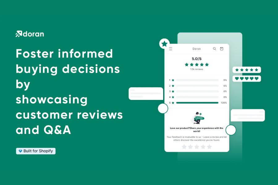 doran product reviews app & qa 20 best product review shopify apps in 2025 simple global