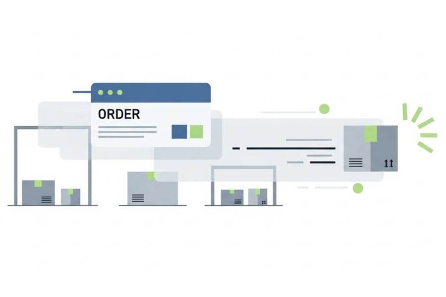fast order processing simple global