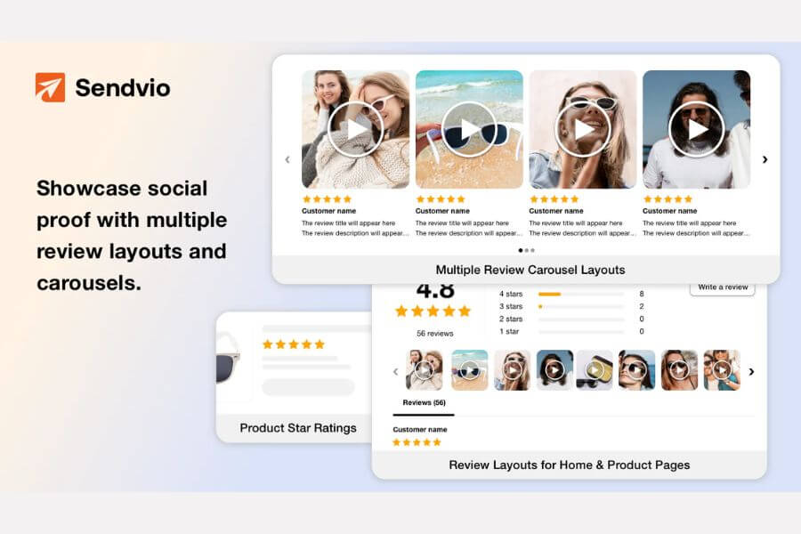 sendvio email marketing and sms 20 best product review shopify apps in 2025 simple global