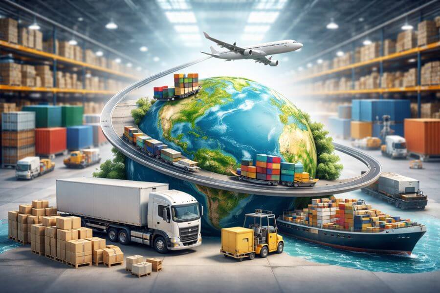 what is a supply chain definition components how it works faqs simple global