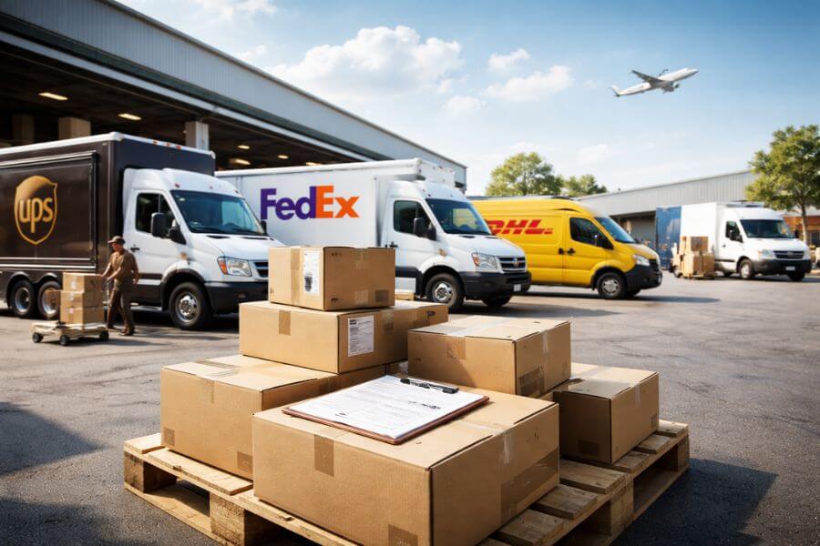 Top 10 Parcel Carriers Ranked by On-Time Delivery Performance simple global