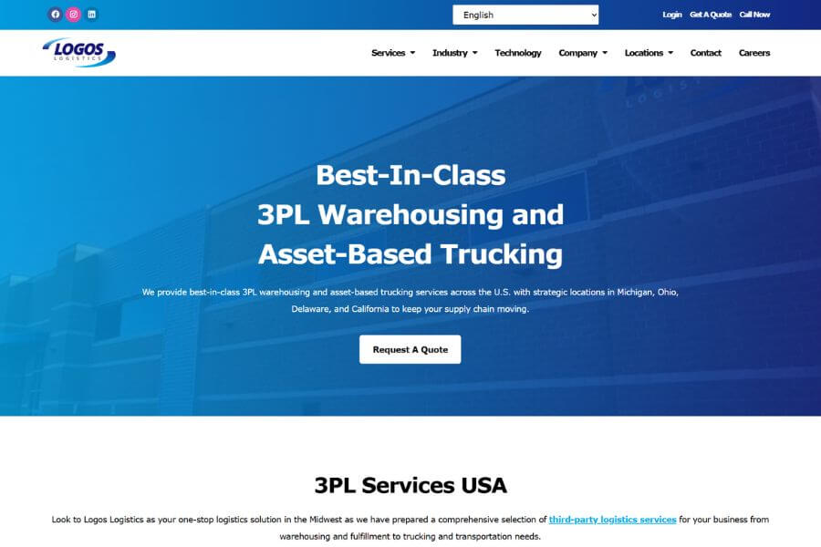 logos logistics top ecommerce fulfillment companies in usa 2026 simple global